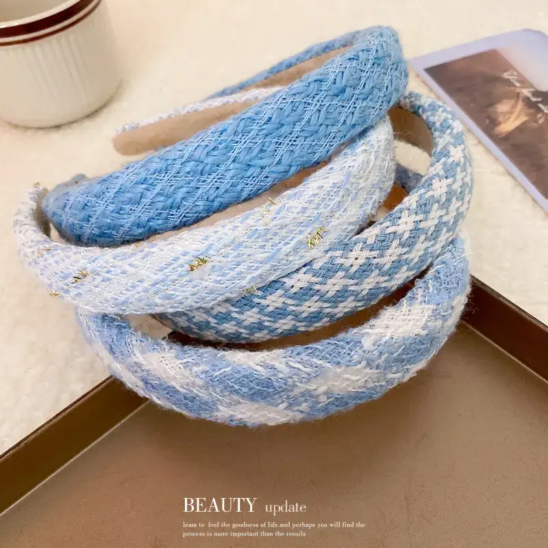 Purple Ruffled Hair Band for Women - Image 87