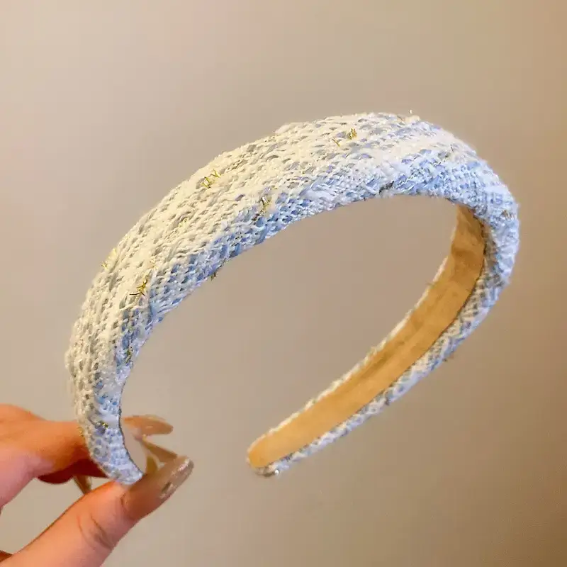 Purple Ruffled Hair Band for Women — feature 11