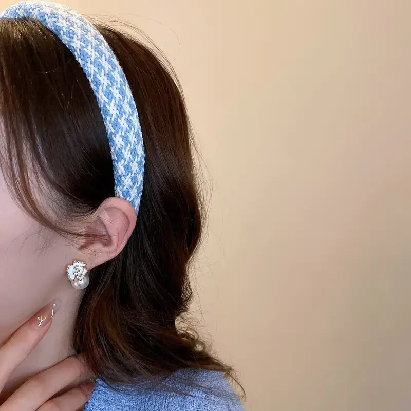 Purple Ruffled Hair Band for Women — feature 15