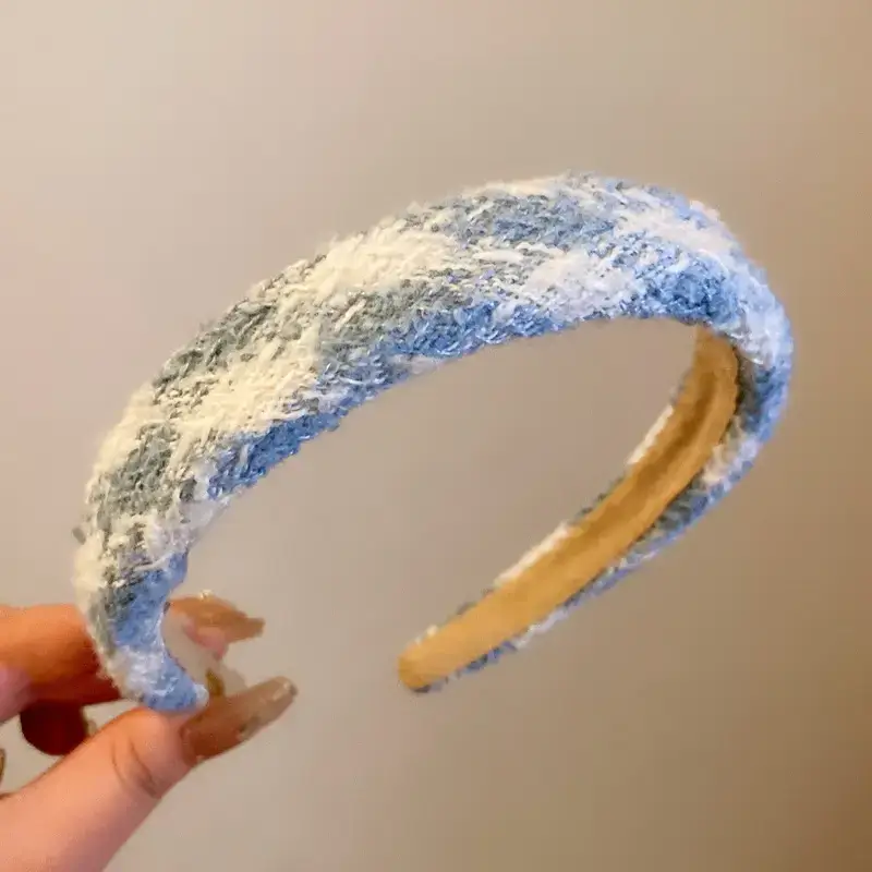 Purple Ruffled Hair Band for Women — feature 9