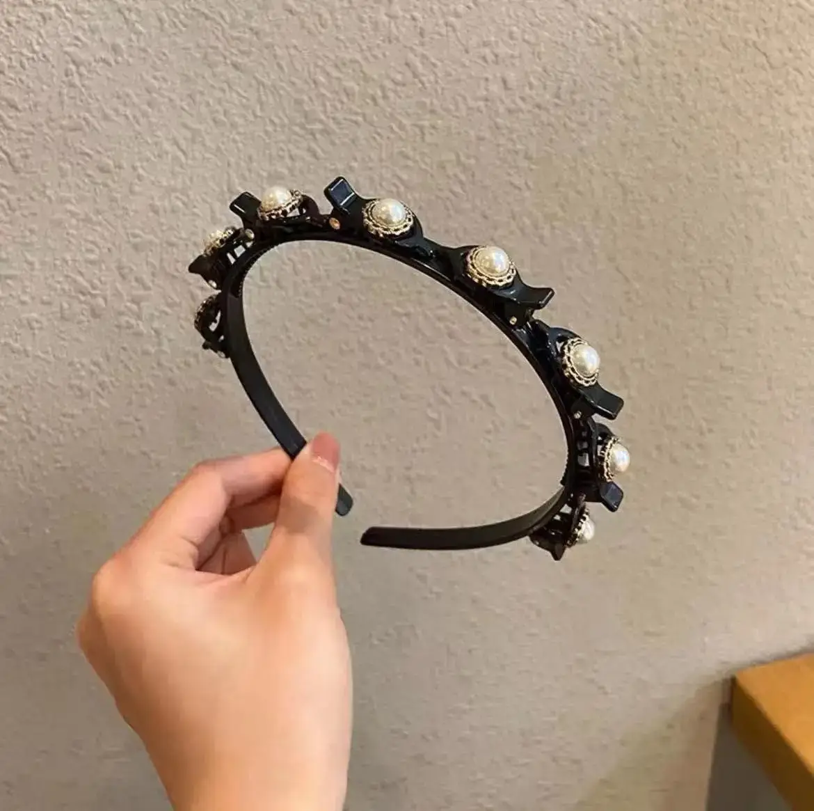 Pearl-dual-purpose headband