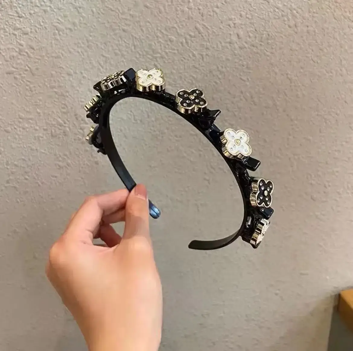 Purple Ruffled Hair Band for Women - Image 75