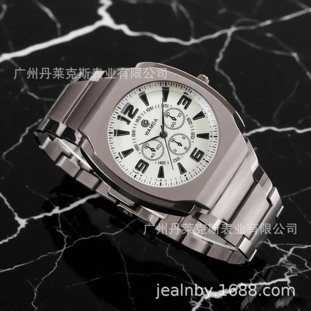Cross-Border Popular Fashion Watches for Men and Women, Factory Direct Sales, Business Casual Alloy Set Quartz Watch 2715 - Image 6