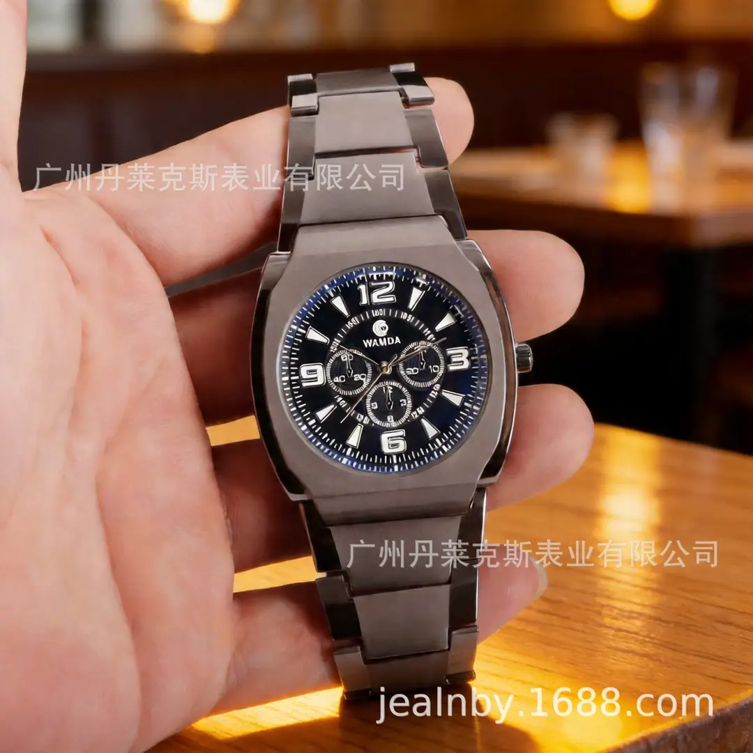 Cross-Border Popular Fashion Watches for Men and Women, Factory Direct Sales, Business Casual Alloy Set Quartz Watch 2715 - Image 7