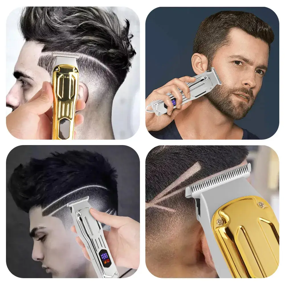 Men's Electric Hair Clipper with 7 Attachments - Image 5