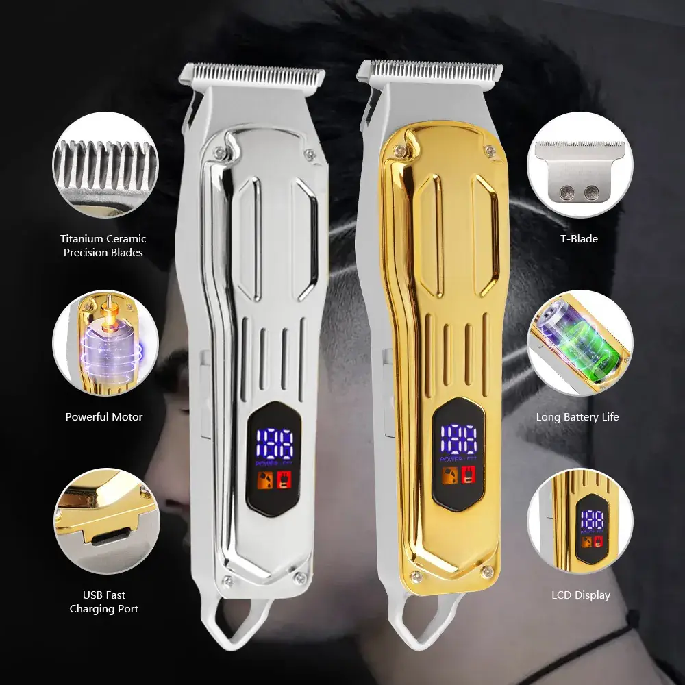 Men's Electric Hair Clipper with 7 Attachments - Image 6