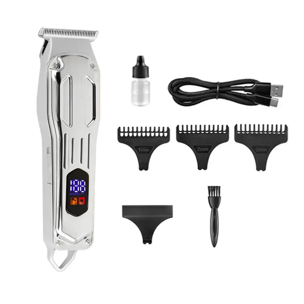 Men's Electric Hair Clipper with 7 Attachments - Image 2