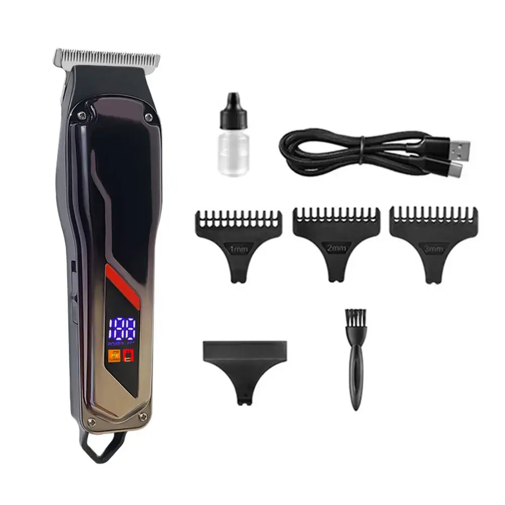 Men's Electric Hair Clipper with 7 Attachments - Image 3