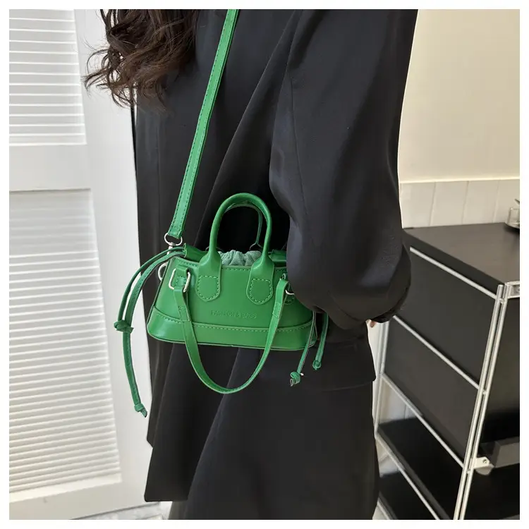 Women's Pink Textured Shoulder Messenger Bag 2023 — feature 20