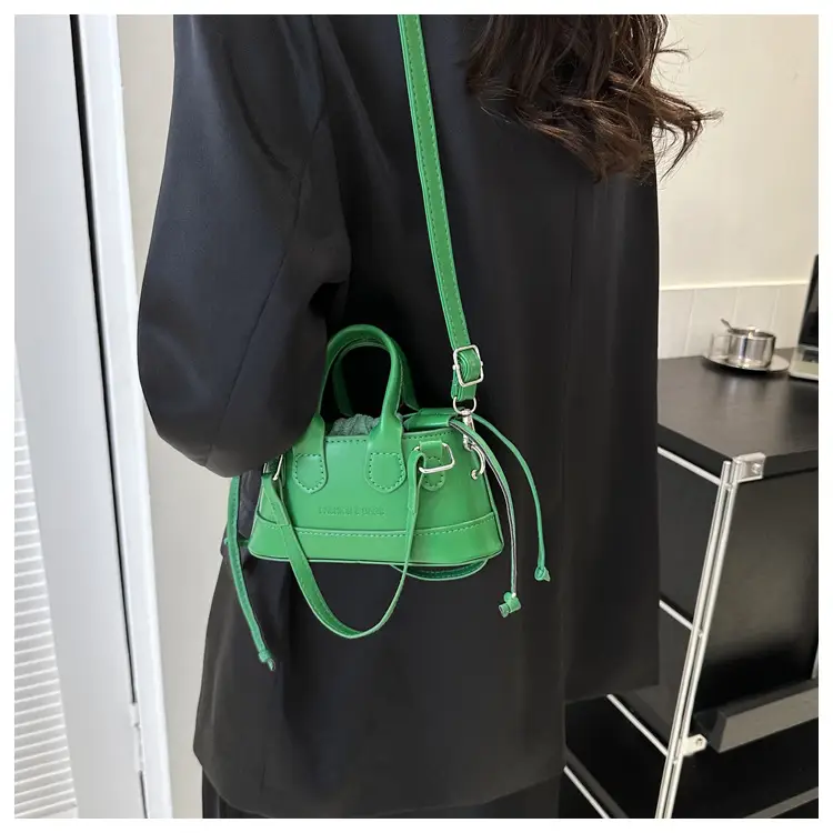 Women's Pink Textured Shoulder Messenger Bag 2023 — feature 21