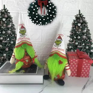 Grinch Plush Toy with Santa Hat Decor — feature 51