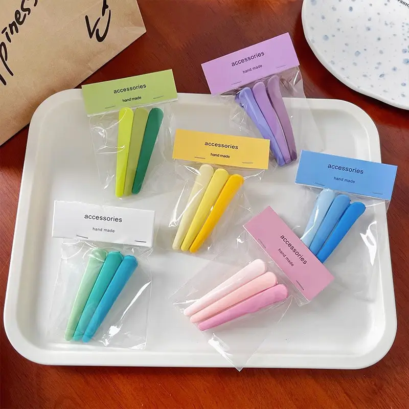 Colorful Clip Makeup Face Wash Clips for Women - Image 10