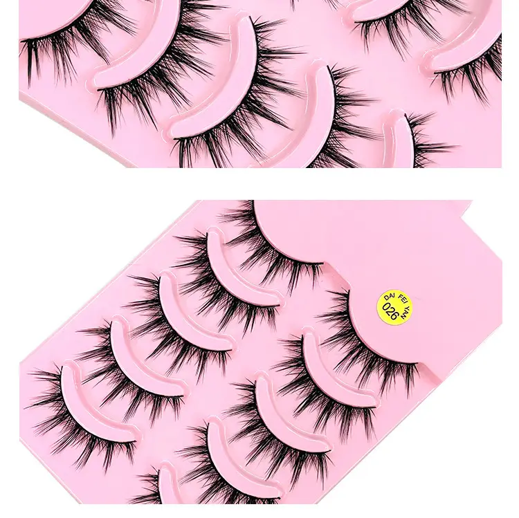 False Eyelashes Pack 027 Thick Long Natural Curled — feature 9