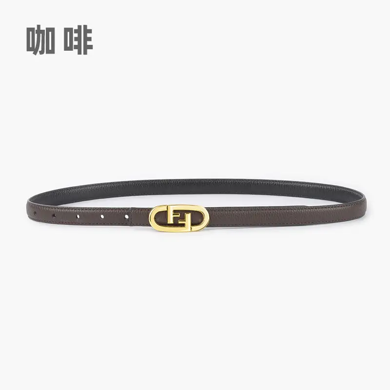2023 Litchi Pattern Top Layer Cowhide Belt for Women - Image 7