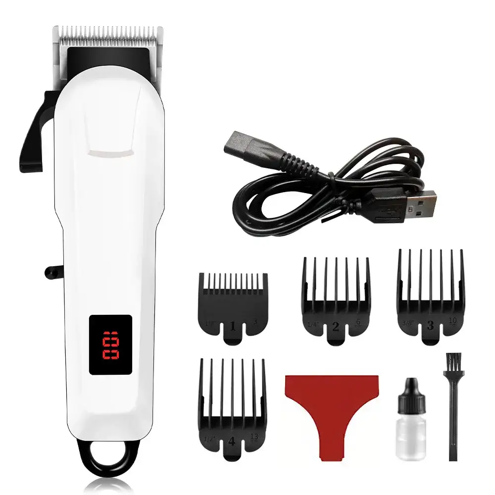 Rechargeable Electric Hair Clipper with Digital Display — feature 9