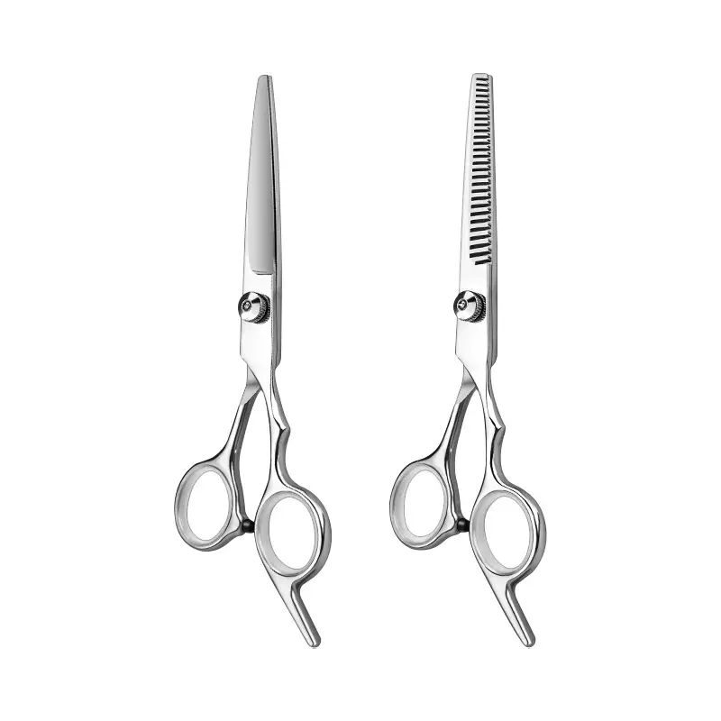 Professional Hair Cutting Scissors for Bangs & Broken Hair - Image 26