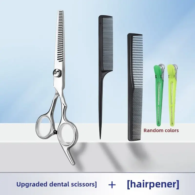 Professional Hair Cutting Scissors for Bangs & Broken Hair - Image 16