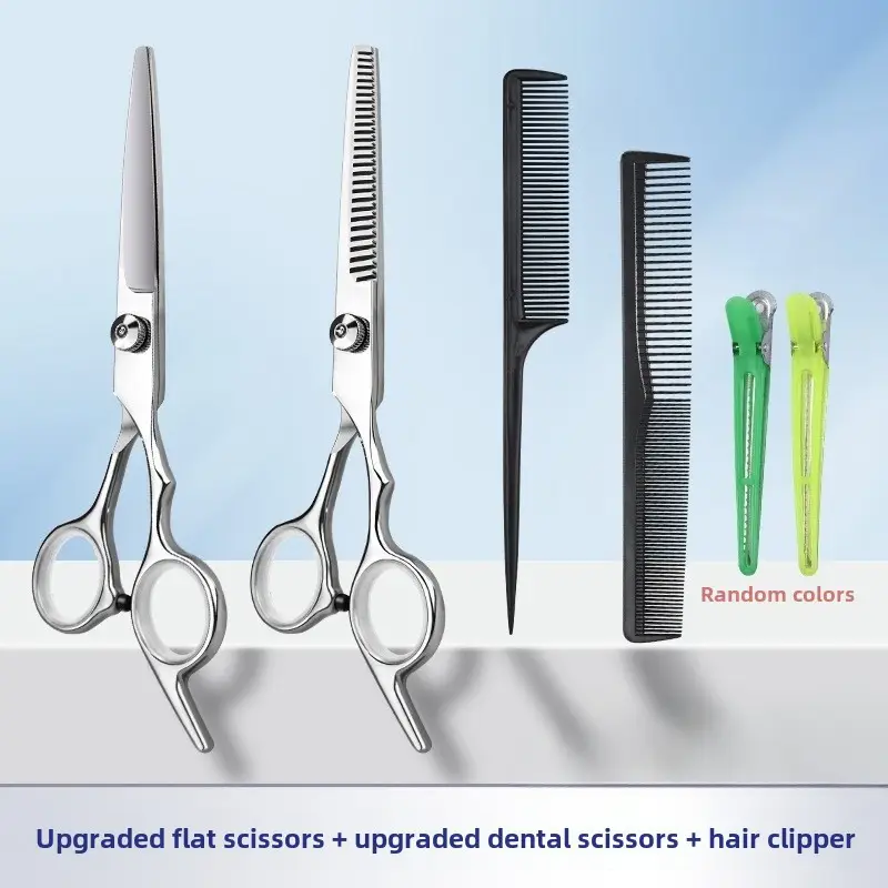 Professional Hair Cutting Scissors for Bangs & Broken Hair - Image 17