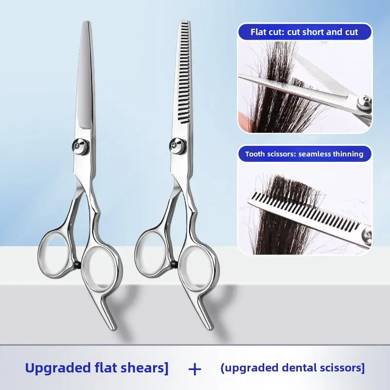 Professional Hair Cutting Scissors for Bangs & Broken Hair - Image 3