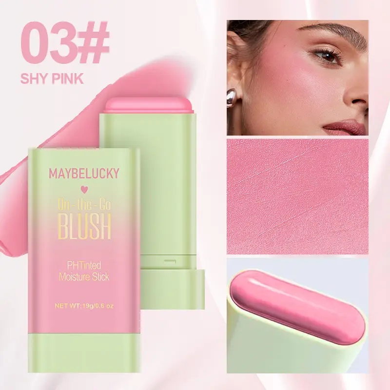 Maybelucky On-the-Go Blush Stick for Natural Face Color - Image 10