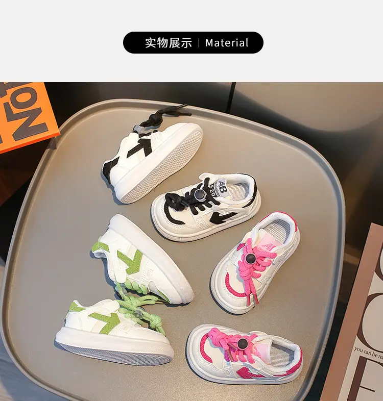 2026 Spring Boys' Sneakers, Girls' Sports Shoes, Toddler Trendy Shoes, Soft-Soled Baby Walking Shoes, in Stock at Special Price — feature 5