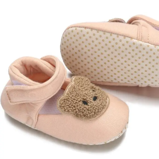 Spring and autumn baby sandals cotton cloth shoes toddler shoes Velcro 0-18 months non-slip breathable wear-resistant baby shoes soft bottom - Image 7