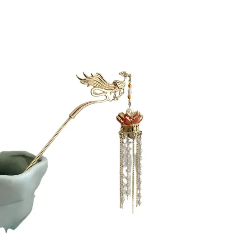 Retro Phoenix Tassel Hairpin for Women - Image 124