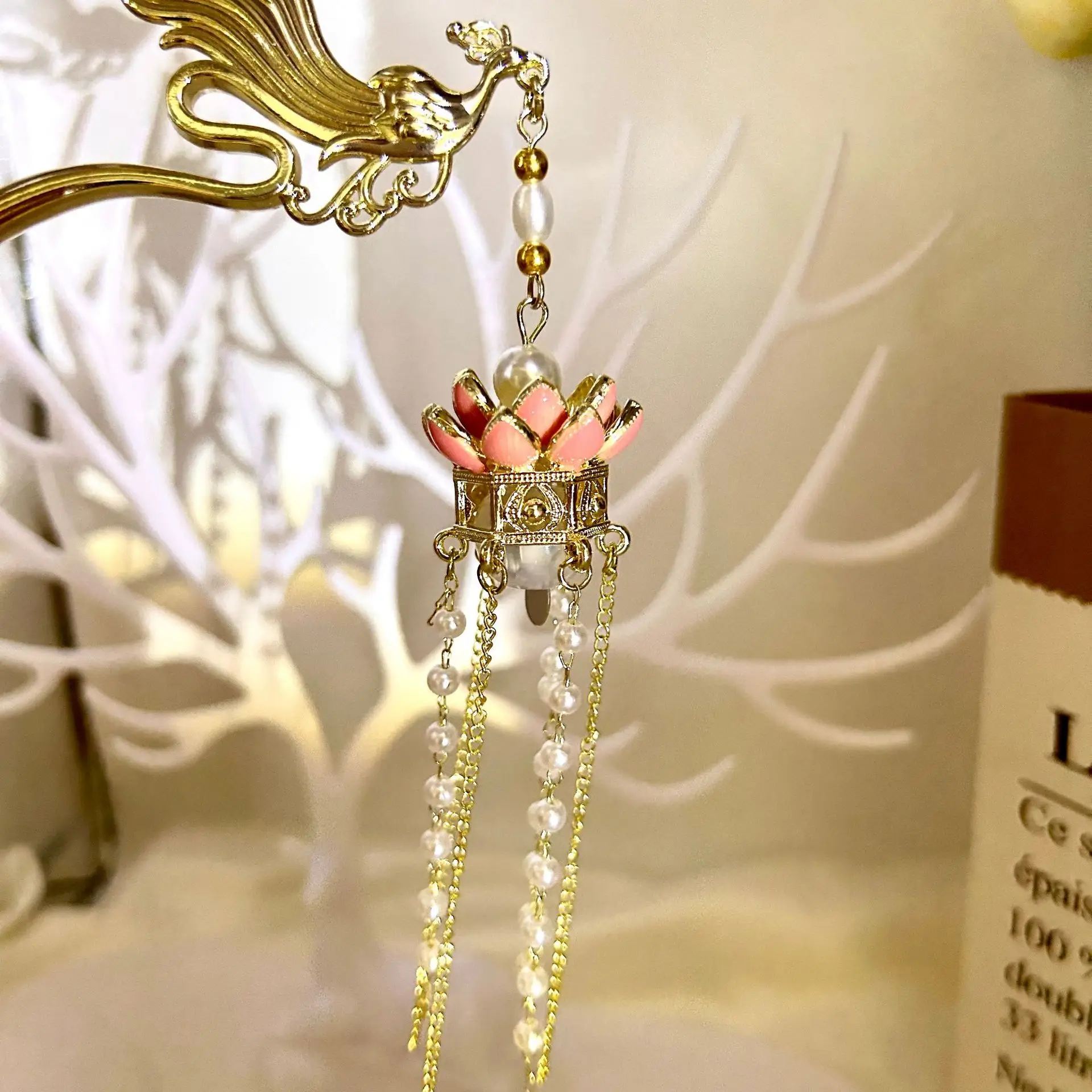 Retro Phoenix Tassel Hairpin for Women — feature 10