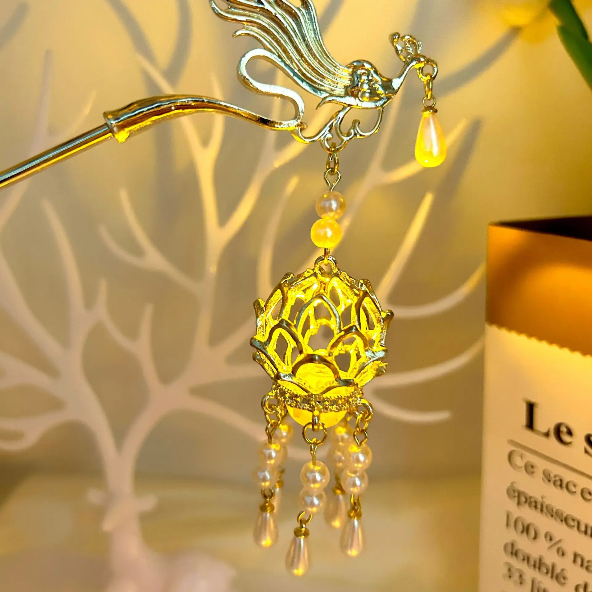 Retro Phoenix Tassel Hairpin for Women — feature 12