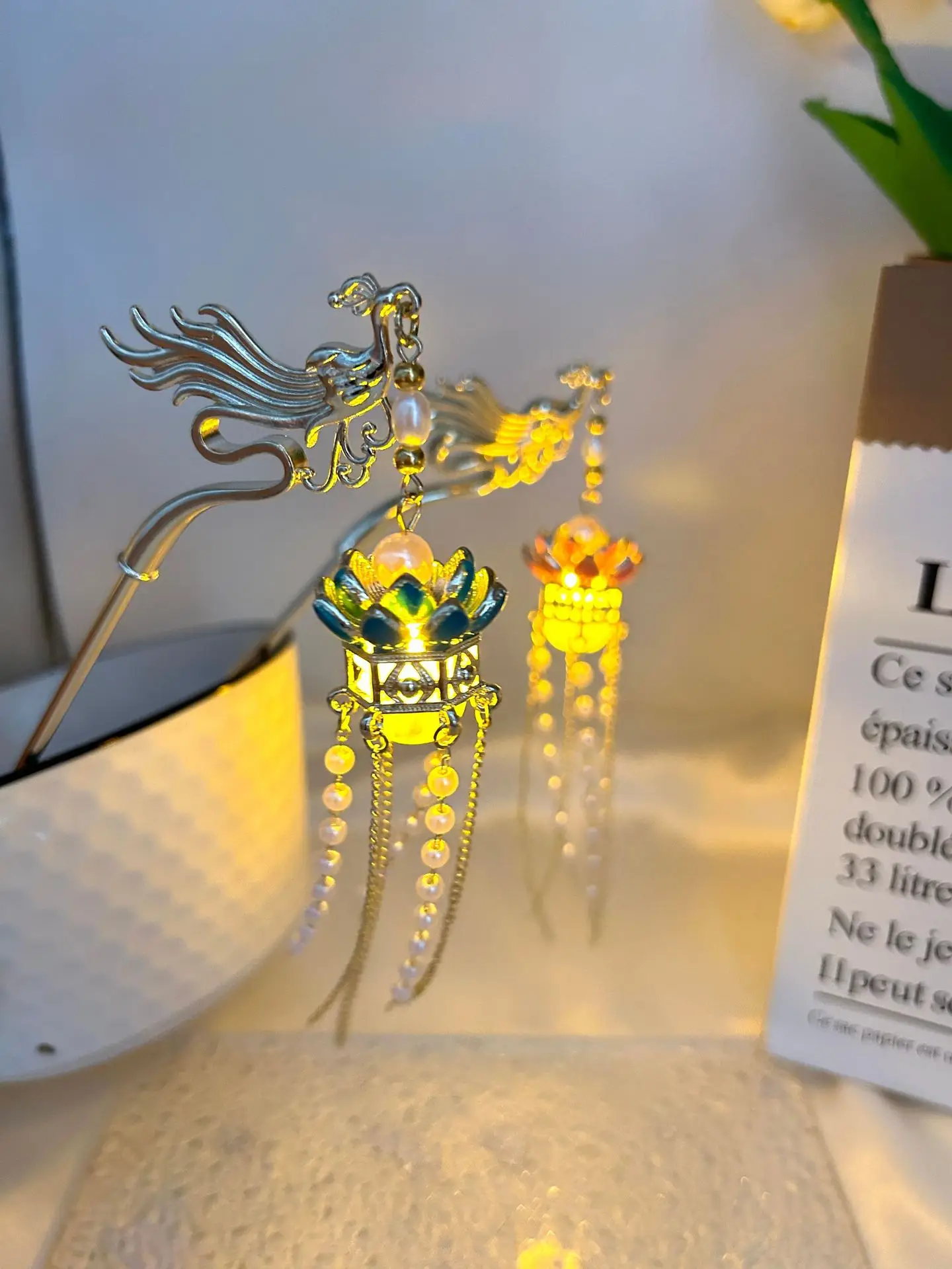 Retro Phoenix Tassel Hairpin for Women — feature 7