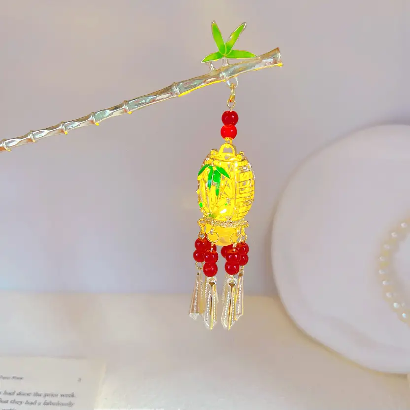 Retro Phoenix Tassel Hairpin for Women - Image 9