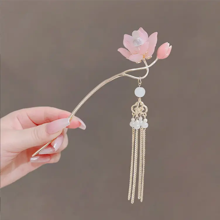 Retro Phoenix Tassel Hairpin for Women - Image 13