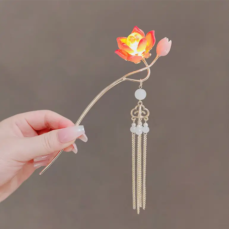 Retro Phoenix Tassel Hairpin for Women - Image 14