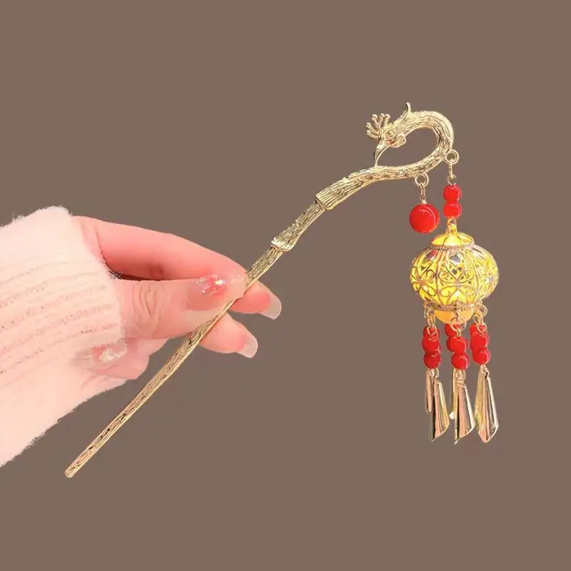 Retro Phoenix Tassel Hairpin for Women - Image 17