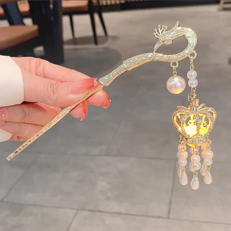 Retro Phoenix Tassel Hairpin for Women - Image 54