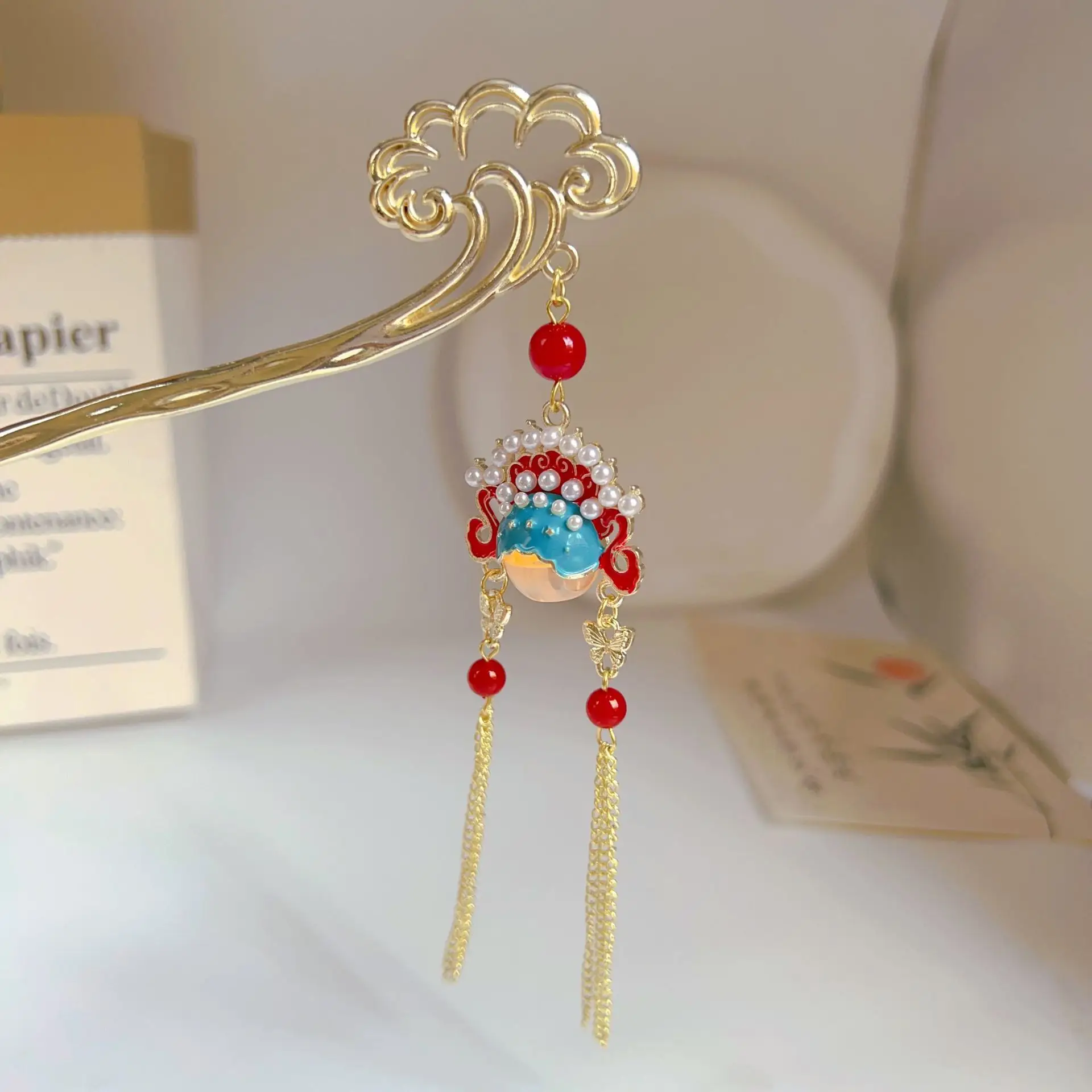 Retro Phoenix Tassel Hairpin for Women - Image 78
