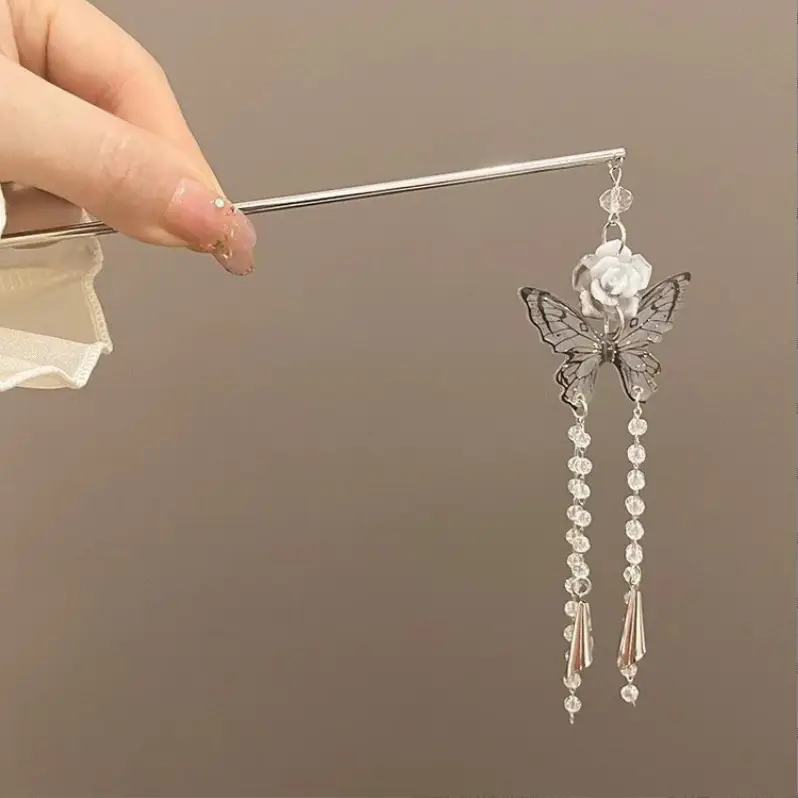 Retro Phoenix Tassel Hairpin for Women - Image 87