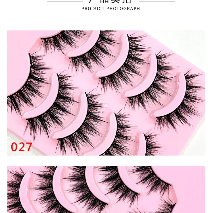 Diana Yan Thick Fake Eyelashes 026 Pink — feature 6