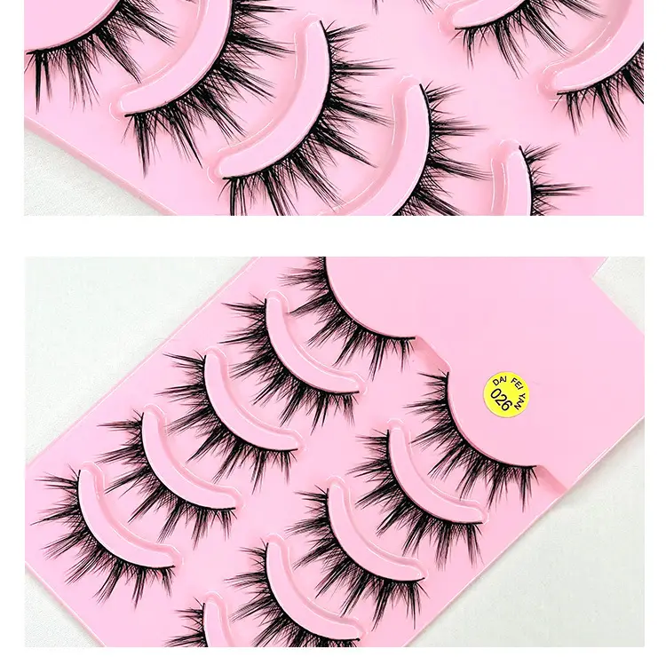 Diana Yan Thick Fake Eyelashes 026 Pink — feature 9