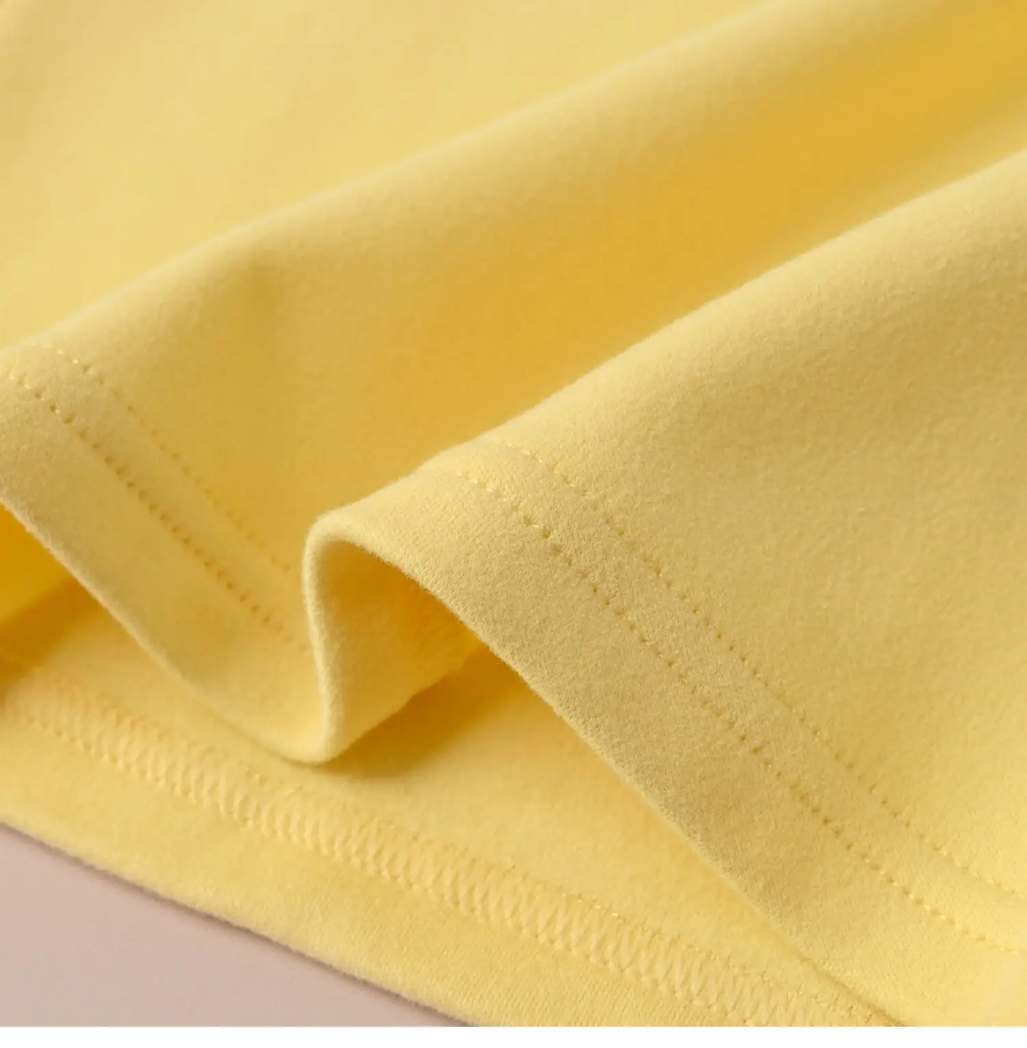 Children's Cartoon T-Shirt Set Yellow Beige Spring Autumn — feature 16