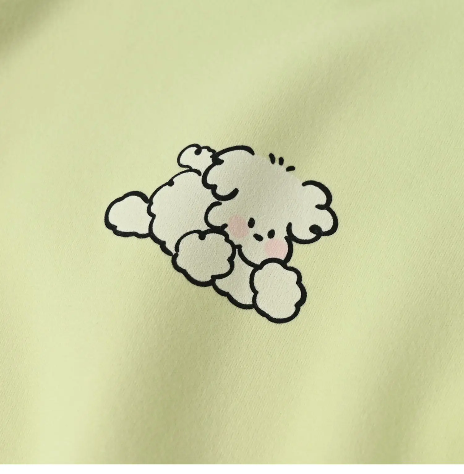 Children's Cartoon T-Shirt Set Yellow Beige Spring Autumn — feature 22
