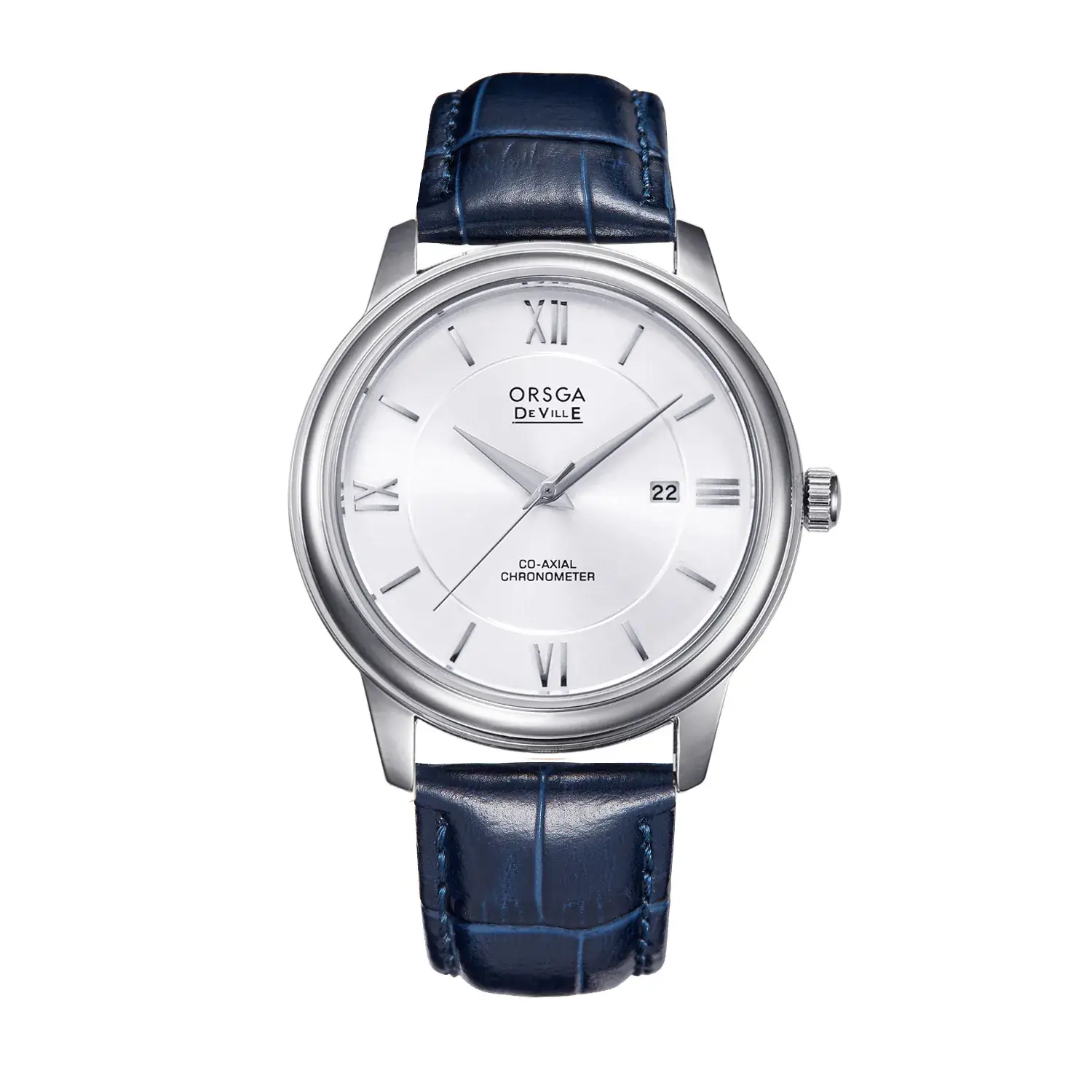 ORSGA Business Couple Watches Solid Steel Strip Calendar - Image 6