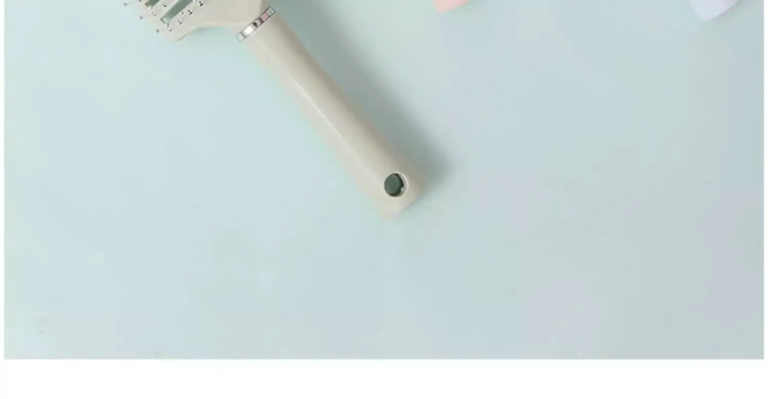 Anti-Static Hair Curling Comb with Bone Green Handle — feature 16