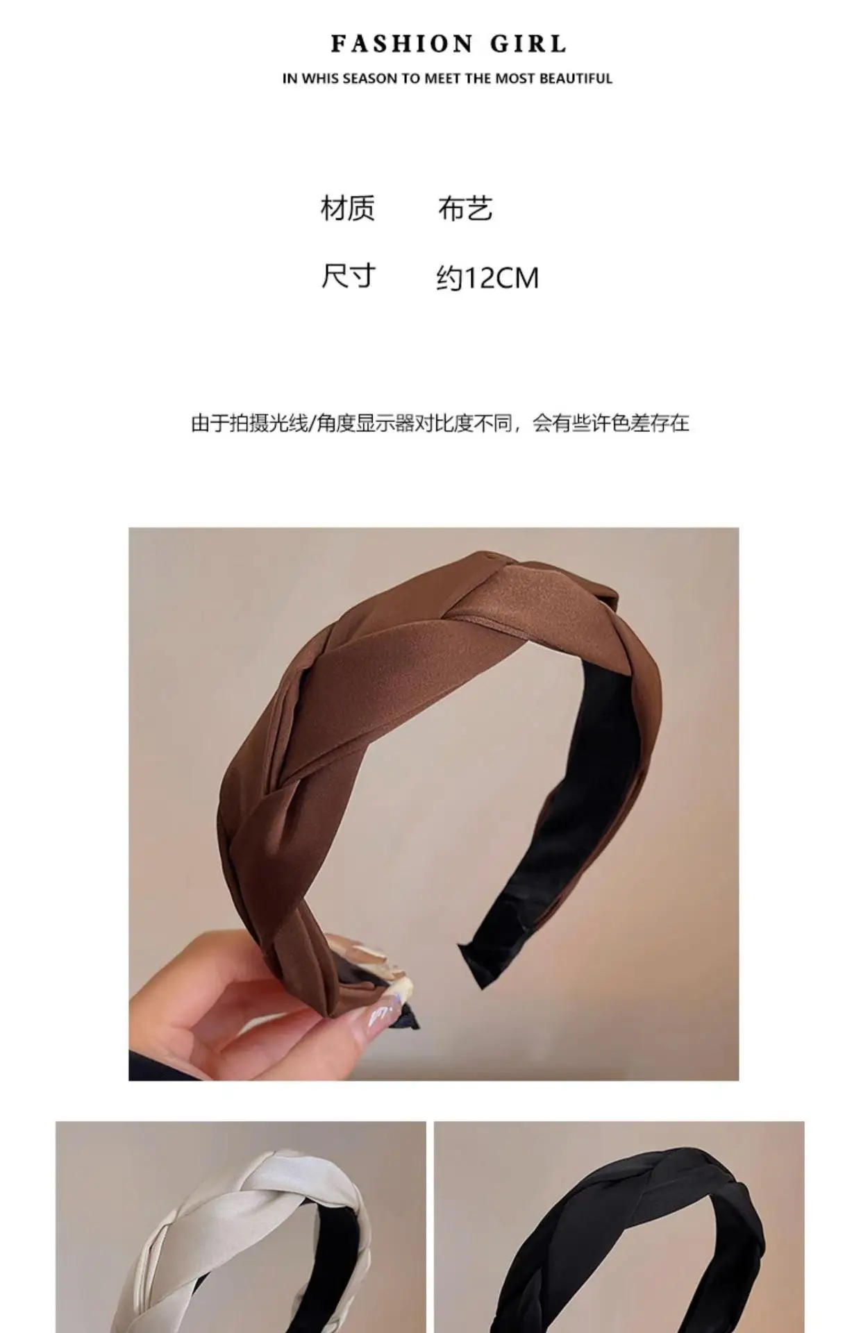 Women's 2024 High-End Hair Pressed Hoop with Wide Bristle — feature 3