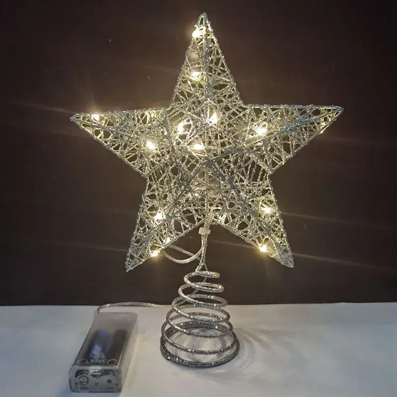 LED Star Tree Decor with Warm Lights - Image 8
