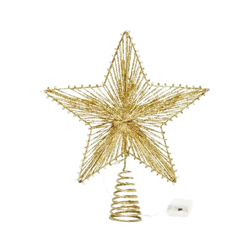 LED Star Tree Decor with Warm Lights - Image 11