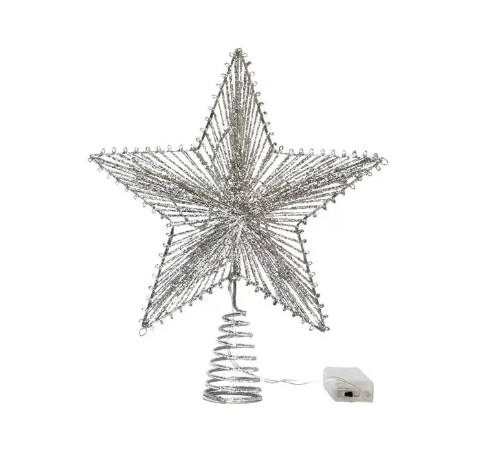 LED Star Tree Decor with Warm Lights — feature 5