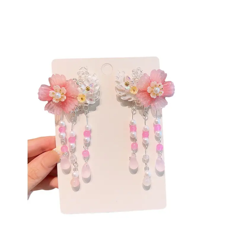 New Kids Ancient Headdress with Princess Flower Pendant - Image 39