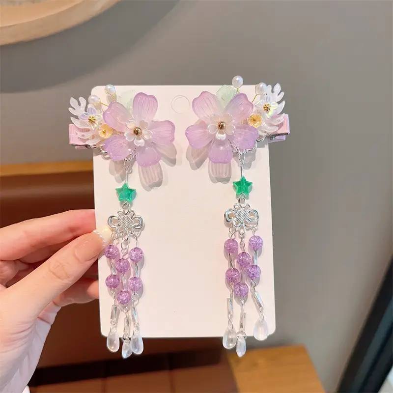 New Kids Ancient Headdress with Princess Flower Pendant — feature 11