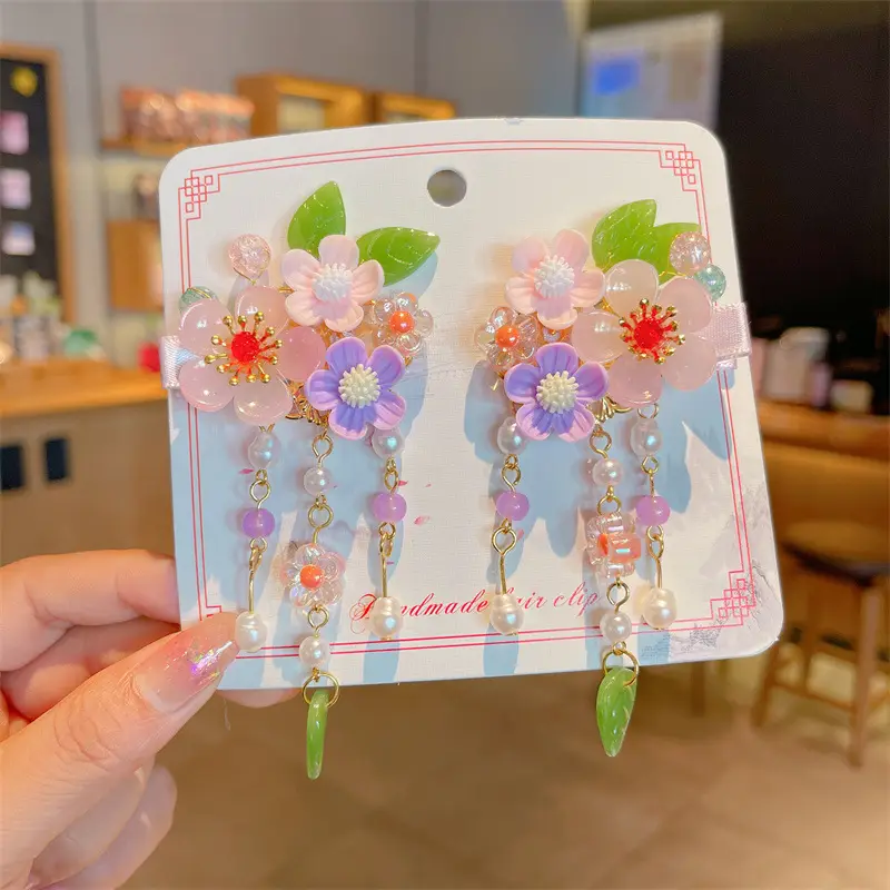 New Kids Ancient Headdress with Princess Flower Pendant - Image 12